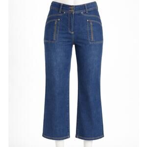 Vintage Y2K Indulgence Jeans Women's Size 18 High Rise Denim Dark Wash Utility